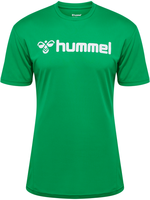 hmlLOGO JERSEY S/S, JELLY BEAN, packshot