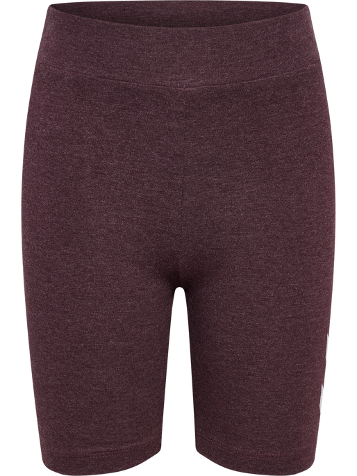 hmlJR LOGO SHORT  TIGHTS, FUDGE MELANGE hmlJR LOGO SHORT  TIGHTS, FUDGE MELANGE, packshot