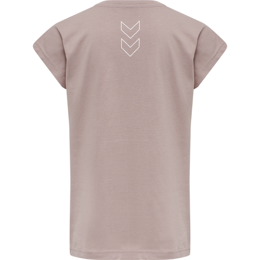 hmlBOXLINE T-SHIRT S/S, WOODROSE, packshot