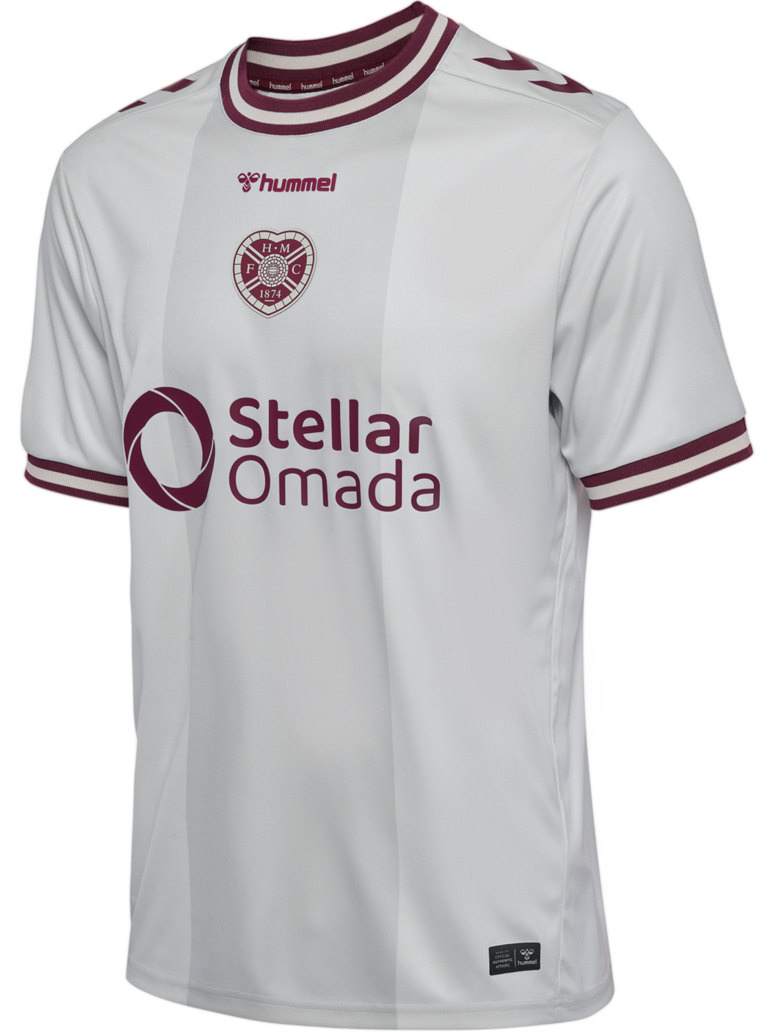HEA 26/27 AWAY JERSEY S/S, MARSHMALLOW, packshot