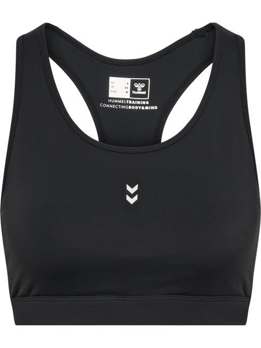hmlULTIMATE SPORTS BRA, BLACK hmlULTIMATE SPORTS BRA, BLACK, packshot