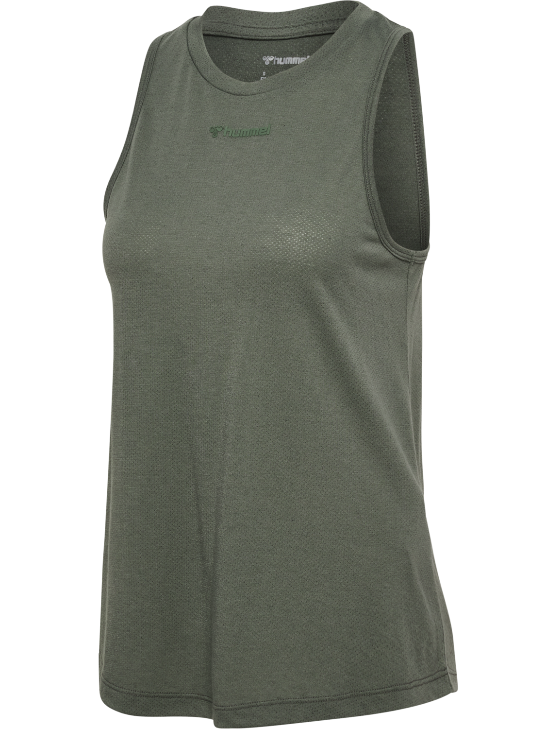 hmlMT VERA TOP, CASTOR GRAY, packshot