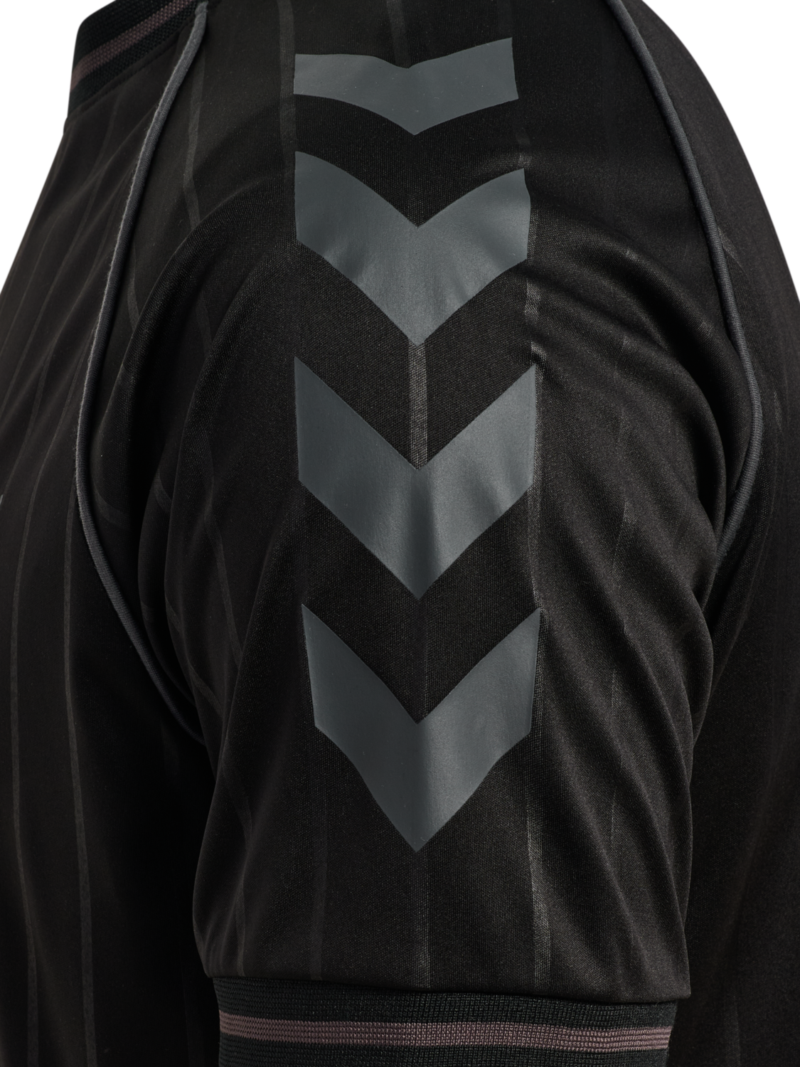 hmlPITCH T-SHIRT S/S, BLACK, packshot