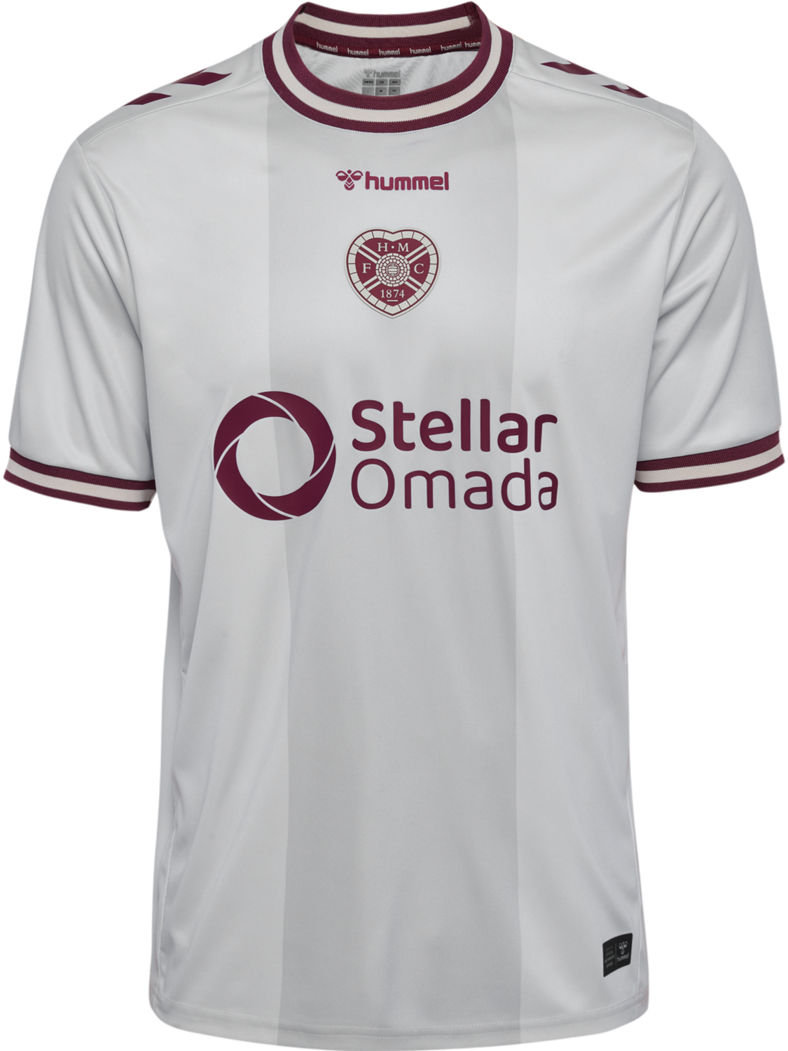 HEA 26/27 AWAY JERSEY S/S, MARSHMALLOW, packshot
