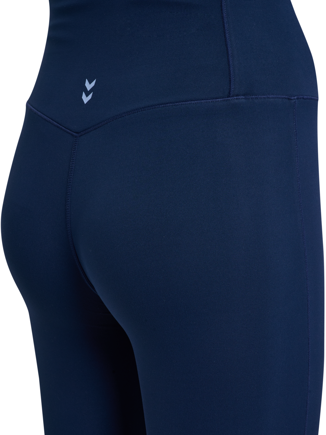 hmlYOGA HIGH WAIST FLARE W TIGHTS, DRESS BLUES, packshot