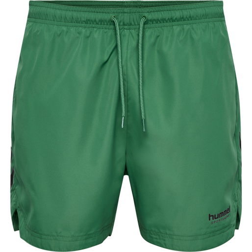 hmlNED SWIM SHORTS, FOLIAGE GREEN, packshot