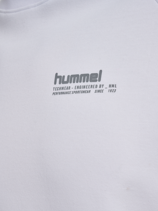 hmlTECH LOOSE T-SHIRT, WHITE, packshot