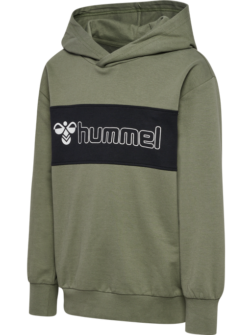 hmlATLAS HOODIE, DUSTY OLIVE, packshot