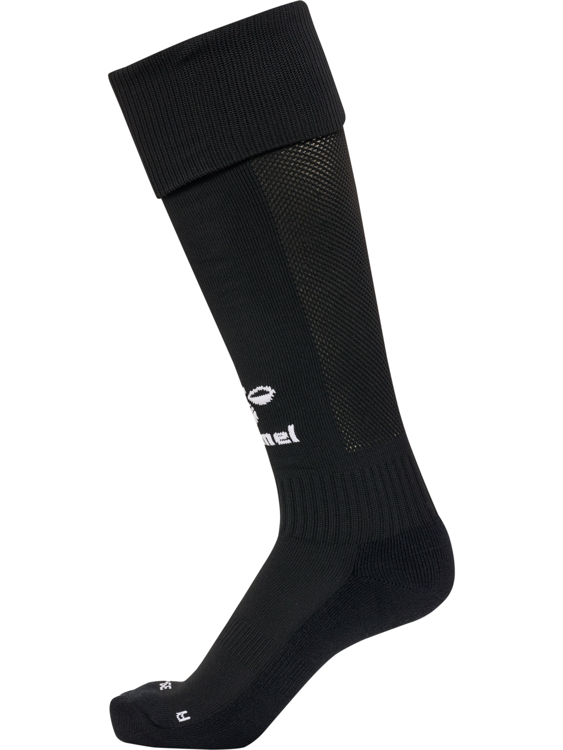 hmlESSENTIAL FOOTBALL SOCKS, BLACK/WHITE, packshot