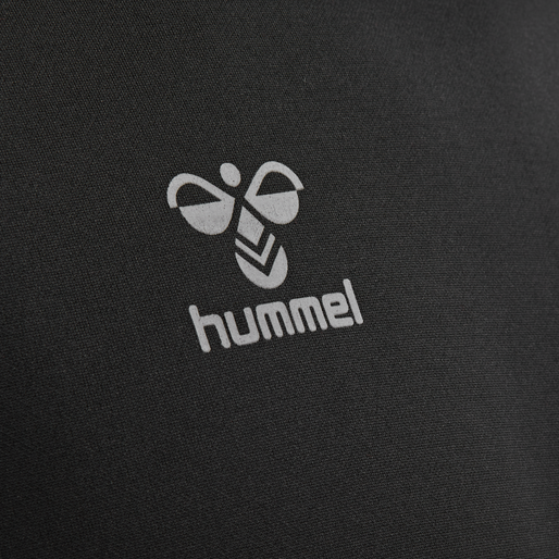 hmlCIMA KIDS HOODIE, BLACK, packshot