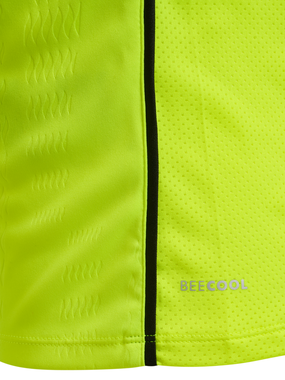 hmlREFEREE JERSEY S/S, NEON YELLOW, packshot