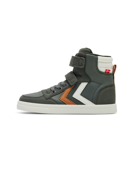 SLIMMER STADIL LEATHER HIGH JR, FOREST NIGHT, packshot