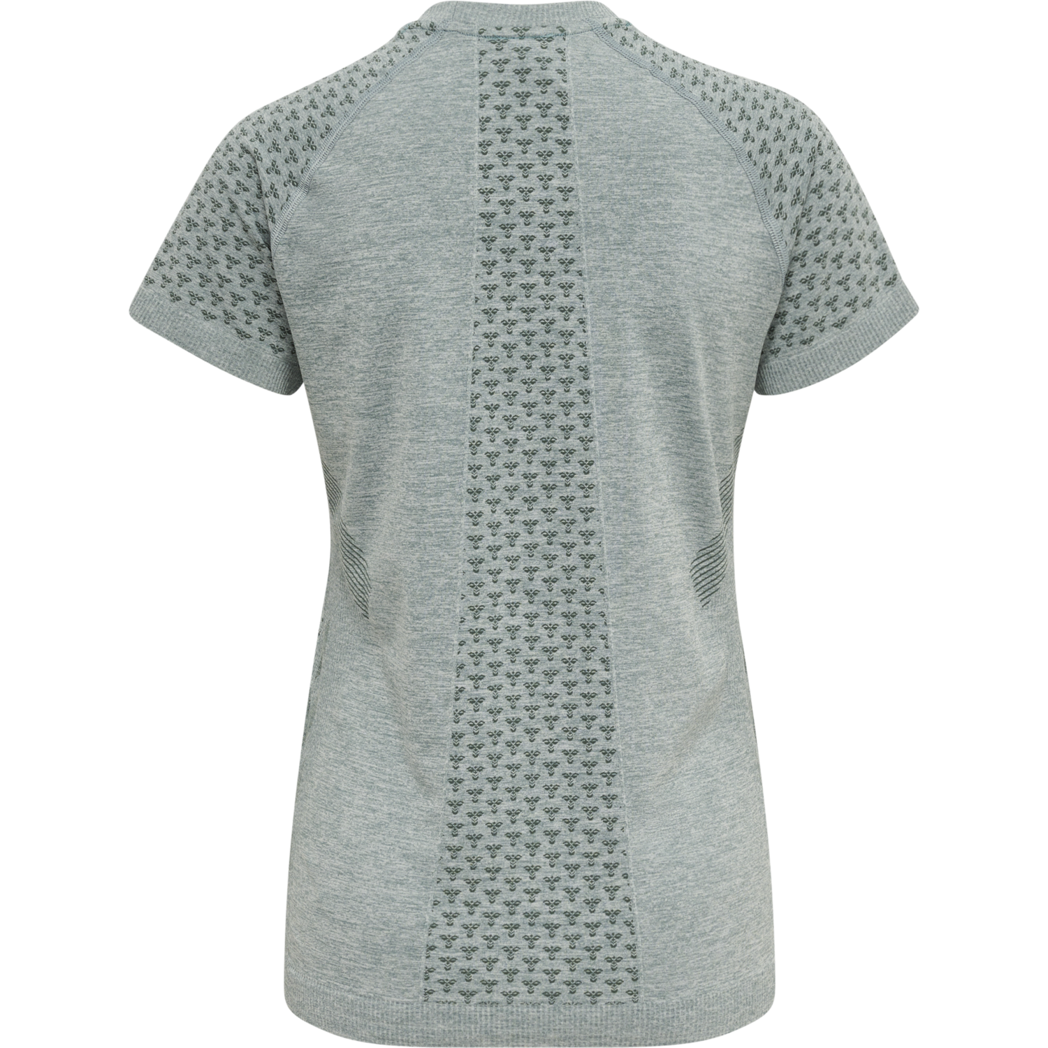 hmlCI SEAMLESS T-SHIRT, NORTH ATLANTIC MELANGE, packshot