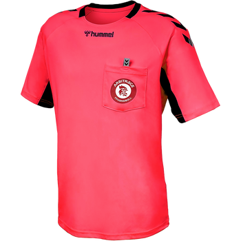 FFHB REFEREE YOUTH JERSEY S/S, DIVA PINK, packshot