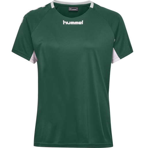 CORE TEAM JERSEY WOMAN S/S, EVERGREEN, packshot