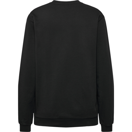 hmlLGC MAI BOXY SWEATSHIRT, BLACK hmlLGC MAI BOXY SWEATSHIRT, BLACK, packshot