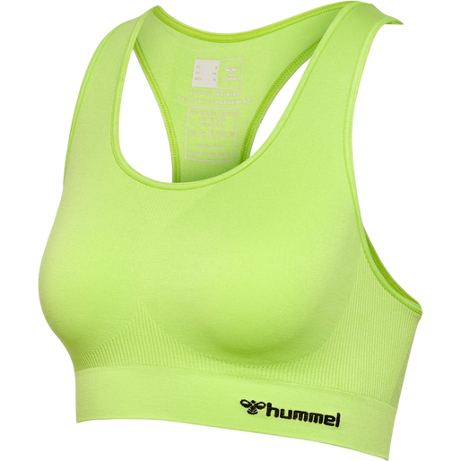 hmlTIF SEAMLESS SPORTS TOP, SHARP GREEN, packshot