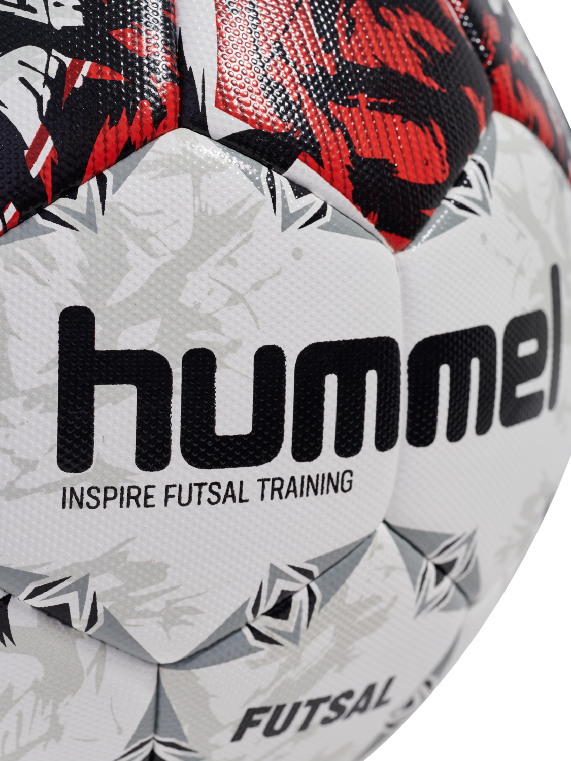 hmlINSPIRE FUTSAL TRAINING FB, MAROON/WHITE/GREY, packshot