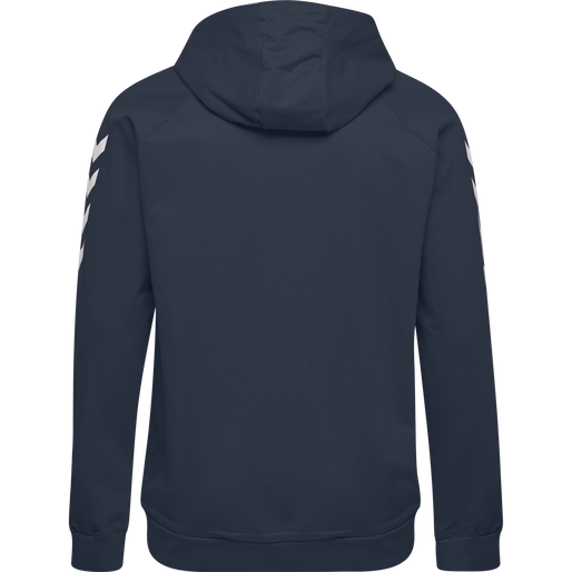 HUMMEL GO KIDS COTTON HOODIE, INDIA INK, packshot