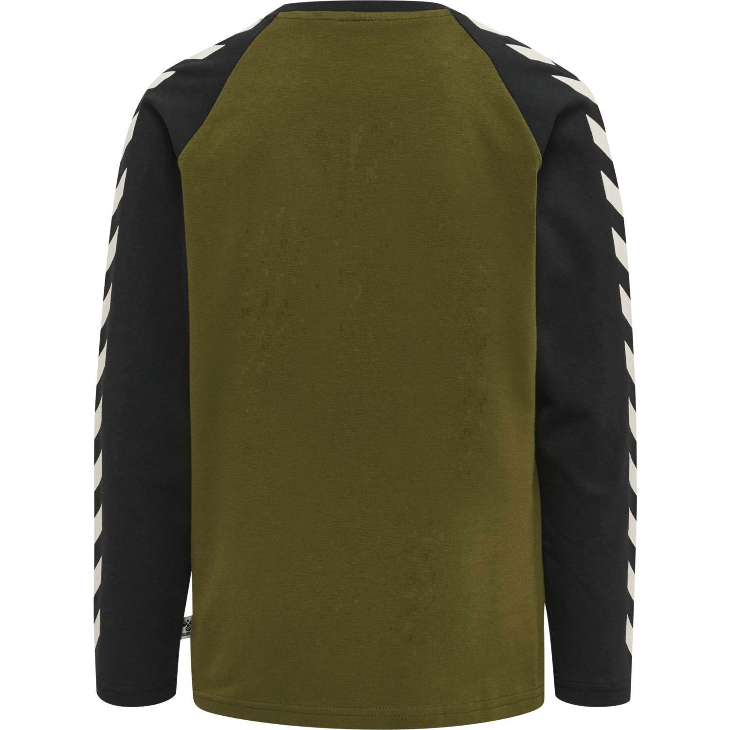 hmlBOYS T-SHIRT L/S, DARK OLIVE, packshot