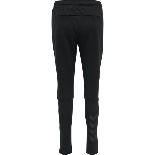 hmlESSI TAPERED PANTS, BLACK, packshot