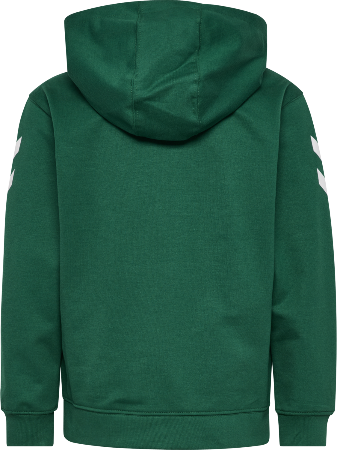 hmlGO 2.0 CHEVRON ZIP HOODIE KIDS, EVERGREEN, packshot