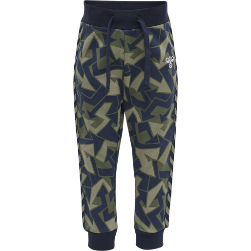 hmlBULLER PANTS, BLACK IRIS, packshot