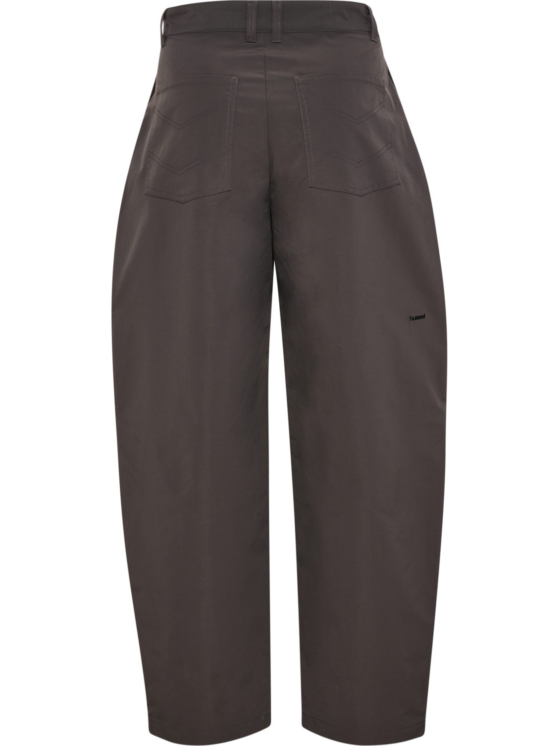 hmlI-D BARREL LEG TROUSERS, SHALE, packshot