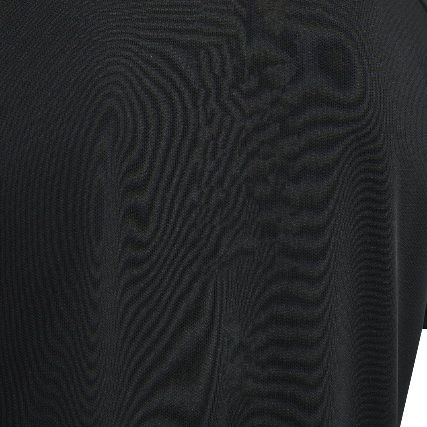 hmlTE TOPAZ T-SHIRT, BLACK, packshot