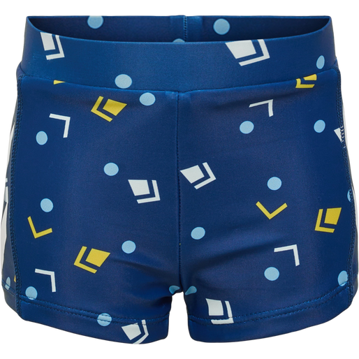 hmlBEACH SWIM SHORTS, NAVY PEONY, packshot