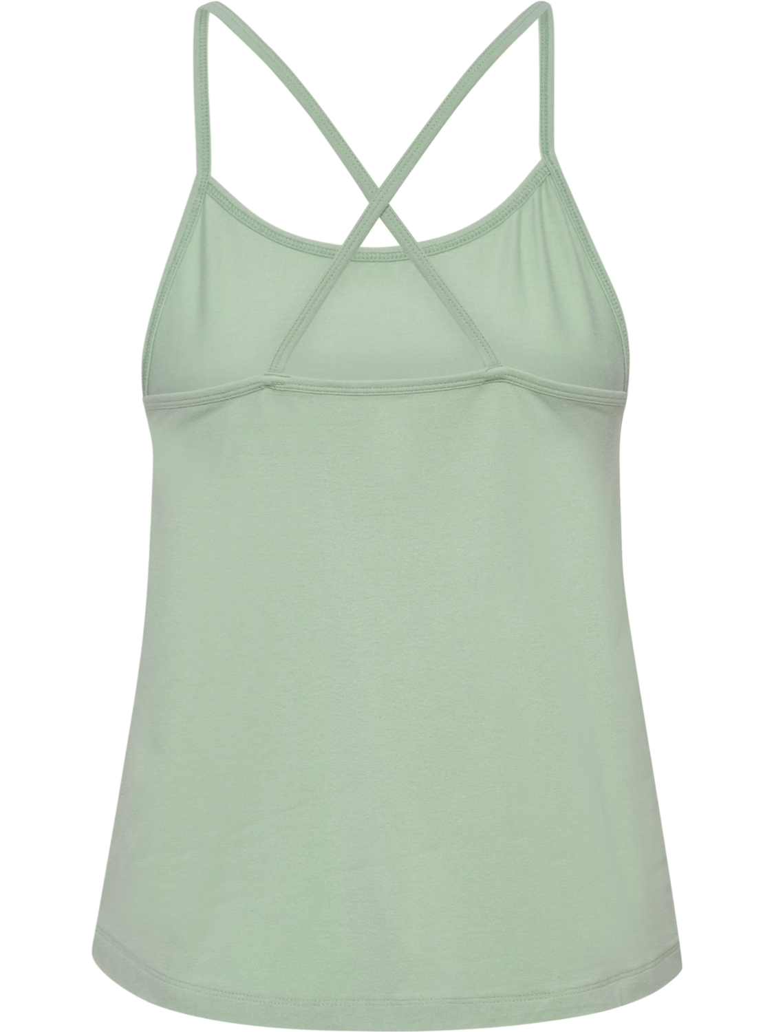 hmlYOGA SOFT W STRAP TOP, FROSTY GREEN, packshot