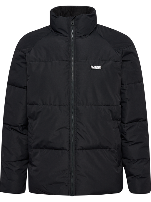 hmlPUFF JACKET SHORT SPORTSWEAR, BLACK, packshot