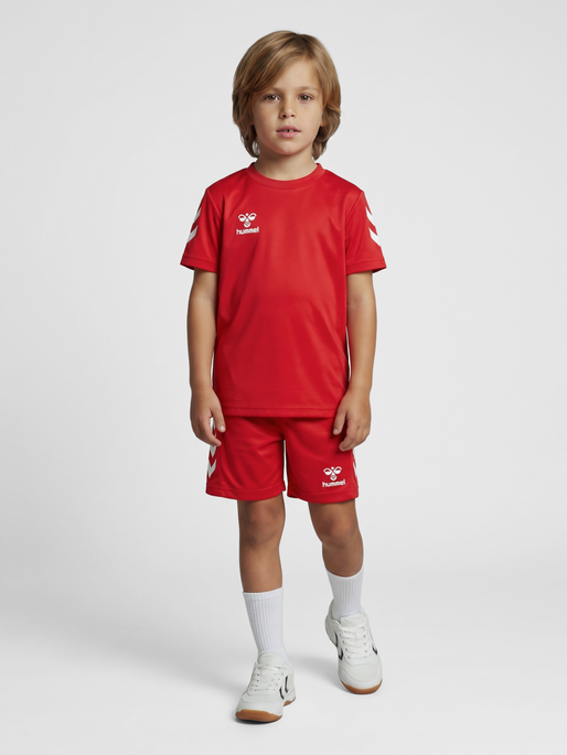 hmlLOGO SET KIDS, TRUE RED, model