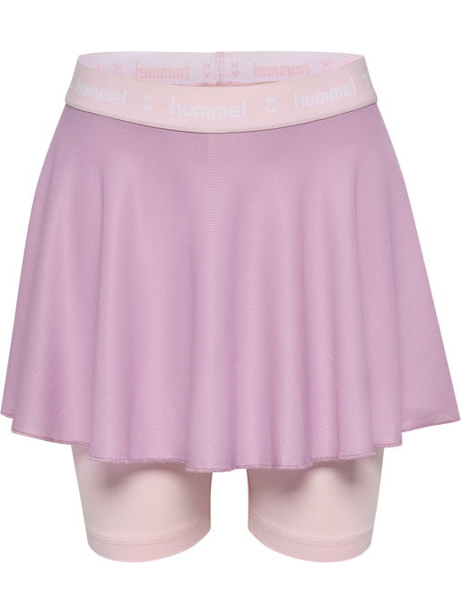 hmlJR GYM SKIRT TIGHTS, LAVENDER MIST hmlJR GYM SKIRT TIGHTS, LAVENDER MIST, packshot