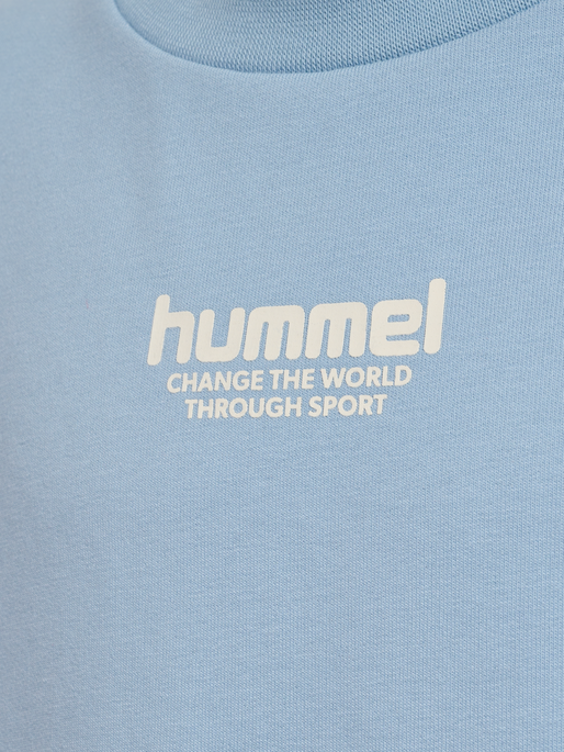 hmlZIPPI DRESS L/S, ASHLEY BLUE hmlZIPPI DRESS L/S, ASHLEY BLUE, packshot