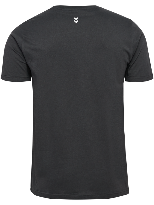 hmlPULSE GRAPHIC T-SHIRT S/S, ASPHALT hmlPULSE GRAPHIC T-SHIRT S/S, ASPHALT, packshot