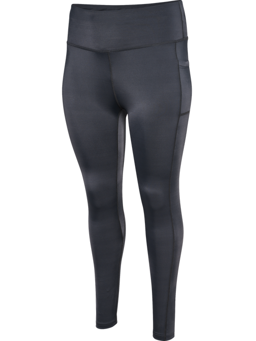 hmlTE CURVY HIGH WAIST TIGHTS PLUS, 1025, packshot