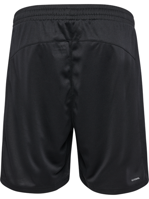 hmlACTIVE PL SHORTS, BLACK, packshot