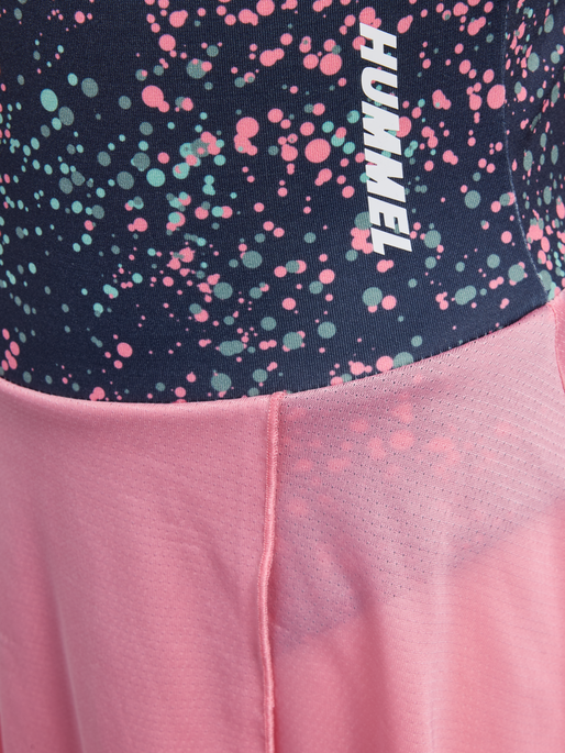 hmlNELLY GYMSUIT S/S, PEONY hmlNELLY GYMSUIT S/S, PEONY, packshot
