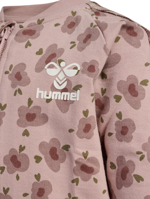 hmlFJORA ZIP JACKET, ADOBE ROSE, packshot