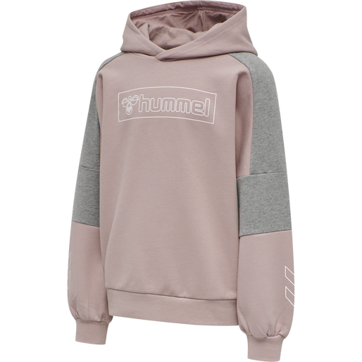 hmlBOXLINE HOODIE, WOODROSE, packshot