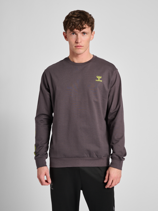 hmlOFFGRID COTTON SWEATSHIRT, 2172, model