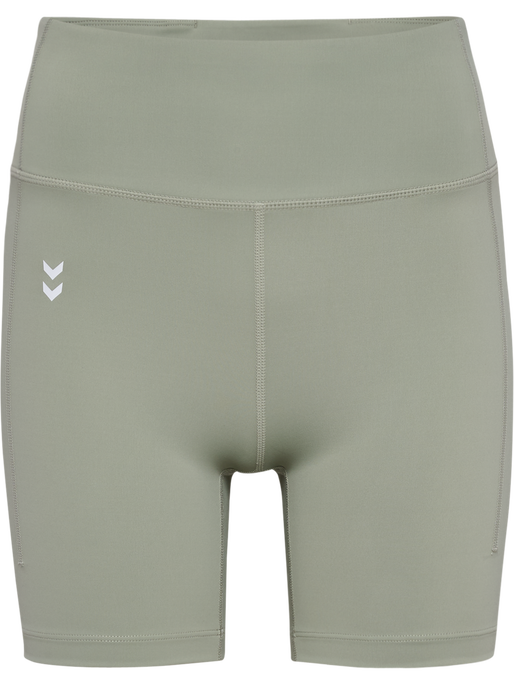hmlHIIT IMPACT HW SHORT TIGHTS, SEAGRASS hmlHIIT IMPACT HW SHORT TIGHTS, SEAGRASS, packshot