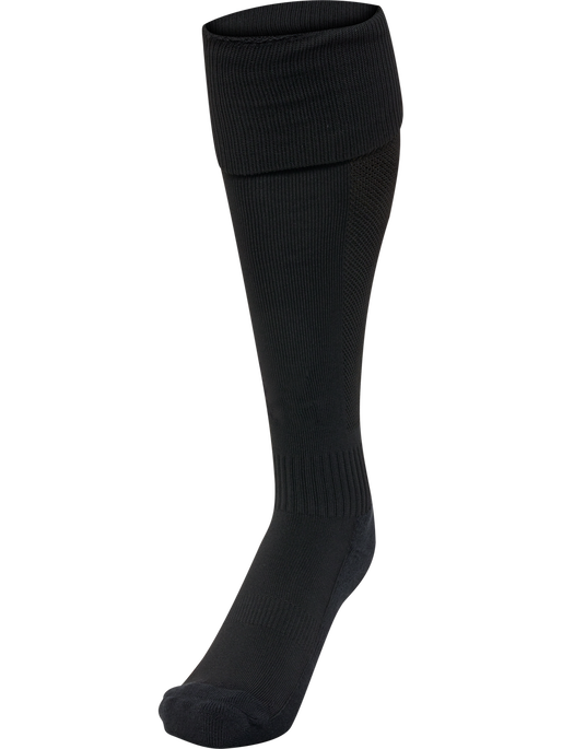 hmlESSENTIAL FOOTBALL SOCKS, BLACK/BLACK hmlESSENTIAL FOOTBALL SOCKS, BLACK/BLACK, packshot