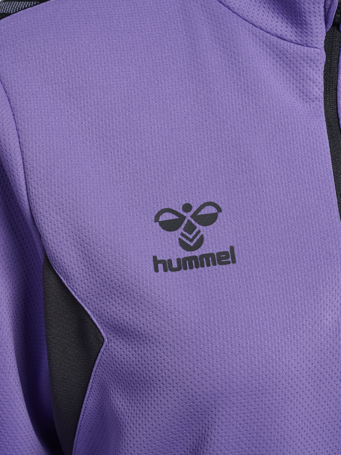 hmlAUTHENTIC HALF ZIP SWEAT WOMAN, DAHLIA PURPLE/ASPHALT, packshot