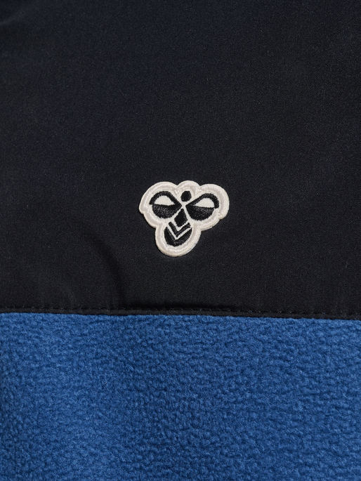 hmlJR FLEECE ZIP JACKET, TRUE NAVY hmlJR FLEECE ZIP JACKET, TRUE NAVY, packshot