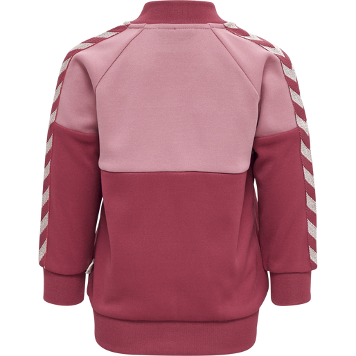 hmlOLEK ZIP JACKET, EARTH RED, packshot