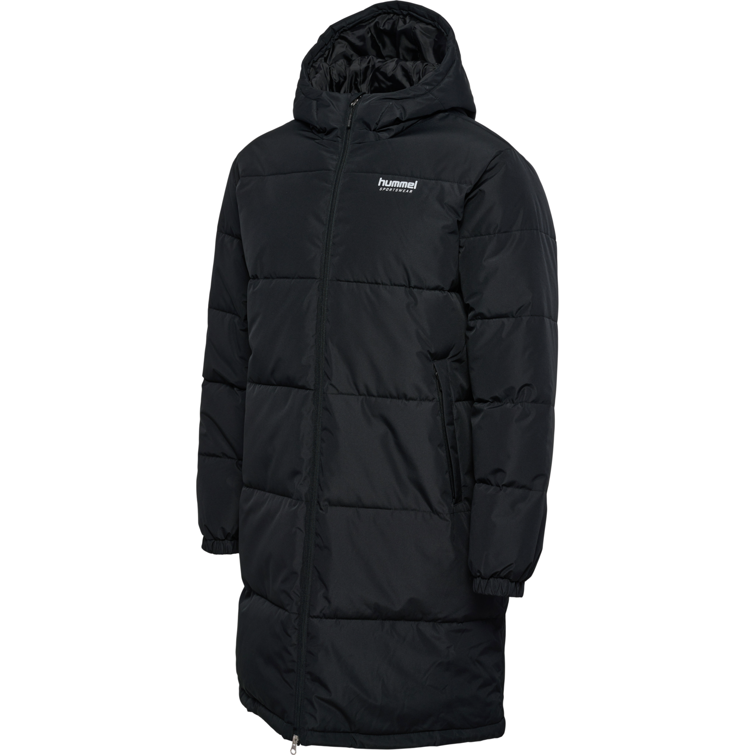 hmlLGC ROBERT LONG PUFF COAT, BLACK, packshot