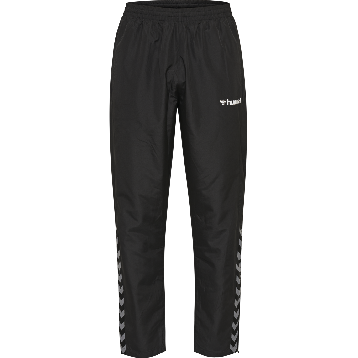 hmlAUTHENTIC MICRO PANT, BLACK/WHITE, packshot