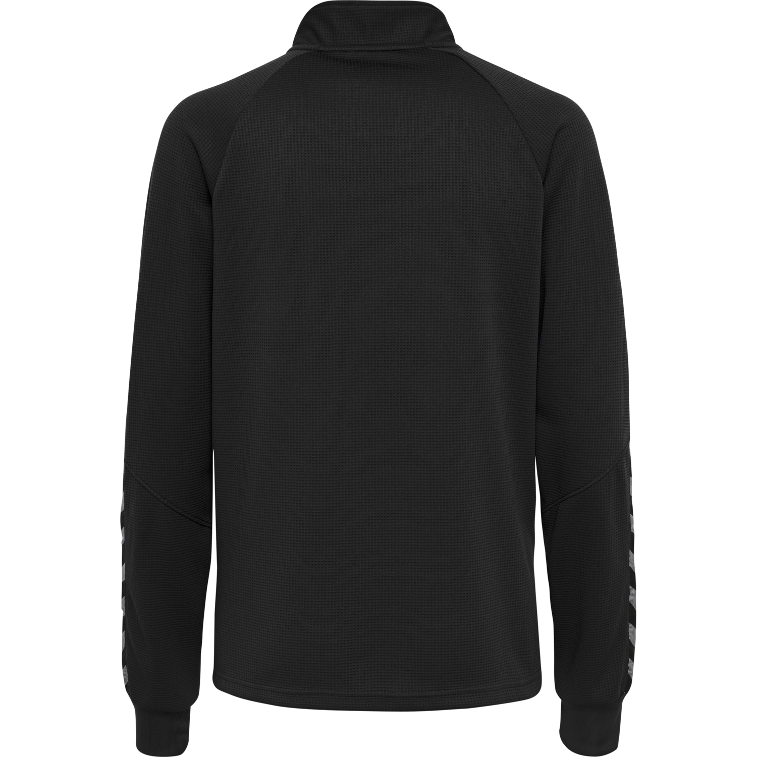 hmlAUTHENTIC WOMEN POLY ZIP JACKET, BLACK/WHITE, packshot